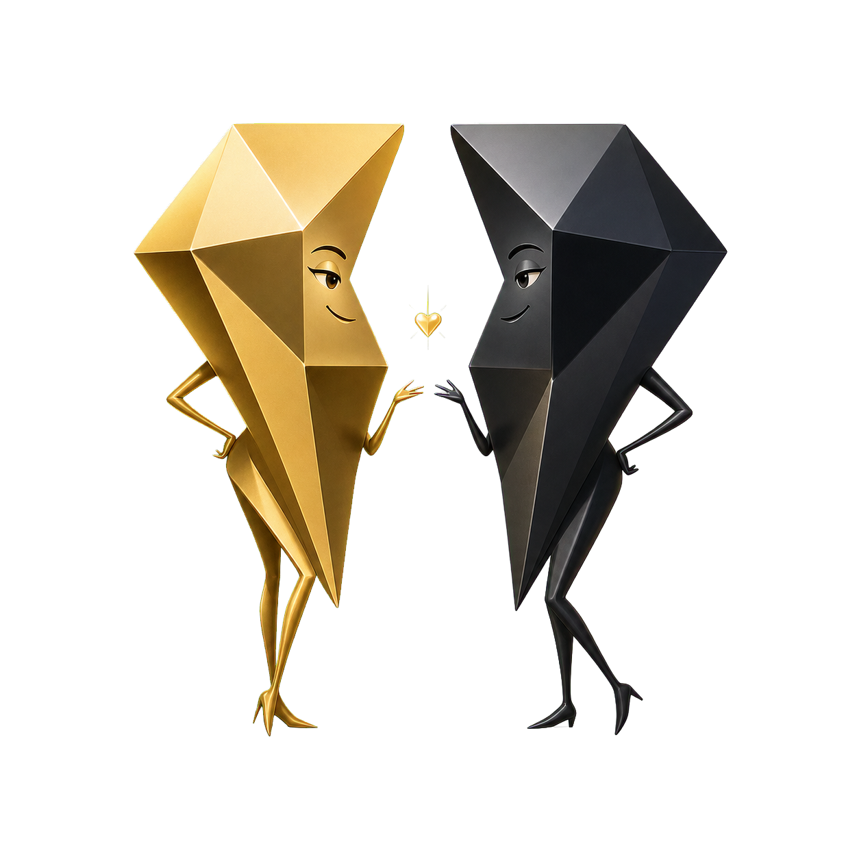 Two people meeting over coffee.